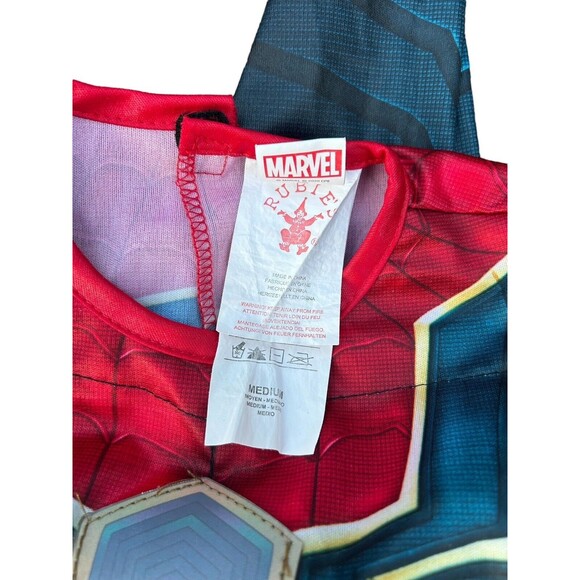Marvel Avengers Spiderman Muscle Padded Costume - Kid Size M Halloween Rubies - Picture 5 of 5